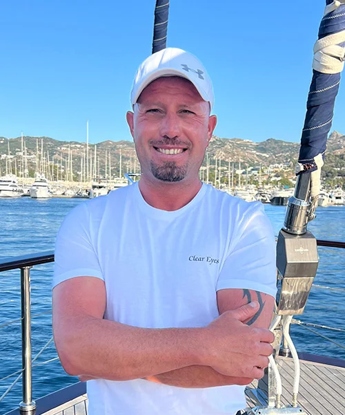 Vedat Akarsu - Bosun on S/Y Clear Eyes luxury yacht