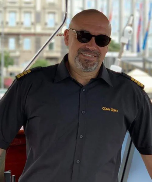 Akif Atalay Akarsu - Master on S/Y Clear Eyes luxury yacht